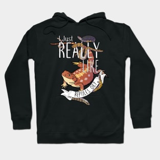 I Just Really Like Reptiles, OK? Hoodie